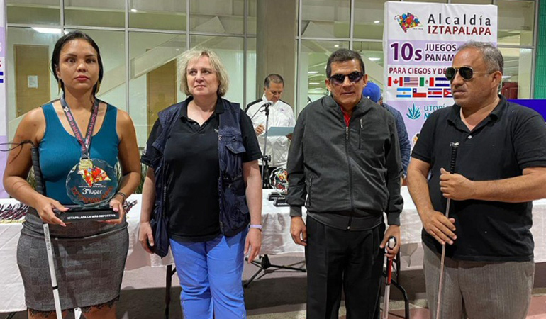Rompen Records los X Juegos Panamericanos de Ajedrez para Ciegos y Debiles Visuales en Utopia Meyehualco